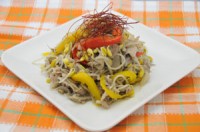 2012D000427_大豆もやしと牛蒡のお手軽チンジャオロース
